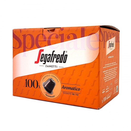 SEGAFREDO ΚΑΨΟΥΛΑ ΚΑΦΕ ΓΕΥΣΗ AROMATICO (NESPRESSO SYSTEM MACHINE)100TM