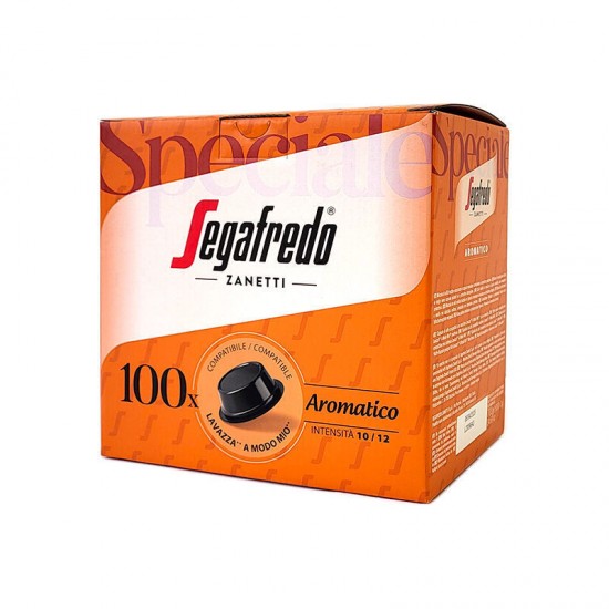 SEGAFREDO ΚΑΨΟΥΛΑ ΚΑΦΕ ΓΕΥΣΗ AROMATICO (A MODO MIO SYSTEM MACHINE)100TM