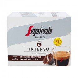 SEGAFREDO ΚΑΨΟΥΛΑ ΚΑΦΕ ΓΕΥΣΗ INTENSO (DOLCE GUSTO SYSTEM MACHINE)30TM