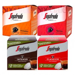 Segafredo Zanetti Caffe TASTING KIT 160 συμβατές κάψουλες Lavazza A Modo Mio®*