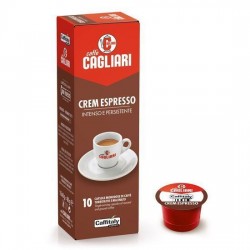 CAGLIARI ΚΑΨΟΥΛΑ ΚΑΦΕ ΓΕΥΣΗ CREM ESPRESSO (CAFFITALY SYSTEM MACHINE)1X10TM