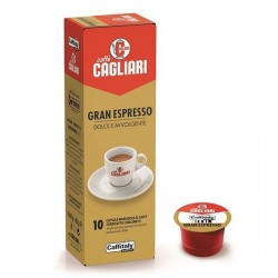 CAGLIARI ΚΑΨΟΥΛΑ ΚΑΦΕ ΓΕΥΣΗ GRAN ESPRESSO (CAFFITALY SYSTEM MACHINE)1X10TM