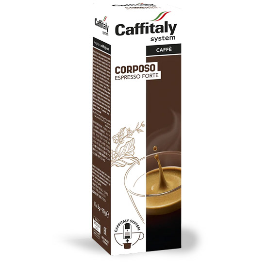 CAFFITALY ΚΑΨΟΥΛΑ ΚΑΦΕ ΓΕΥΣΗ CORPOSO (CAFFITALY SYSTEM MACHINE)1X10TM