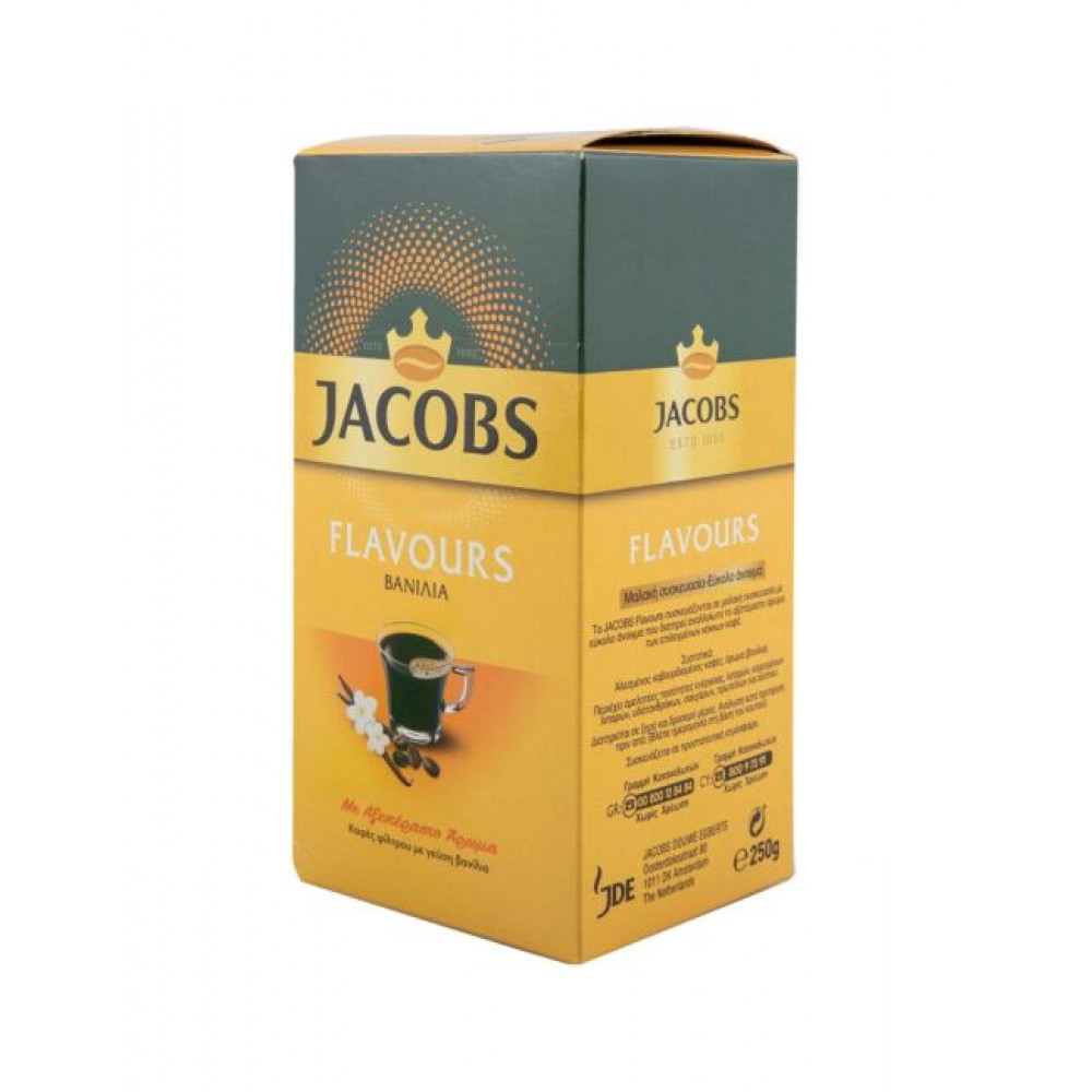 JACOBS ΚΑΦΈΣ ΦΊΛΤΡΟΥ ΒΑΝΙΛΙΑ (250 G)