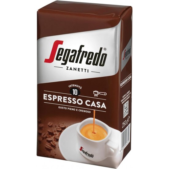 Segafredo αλεσμένος καφές γεύση Espresso Casa 250 γρ