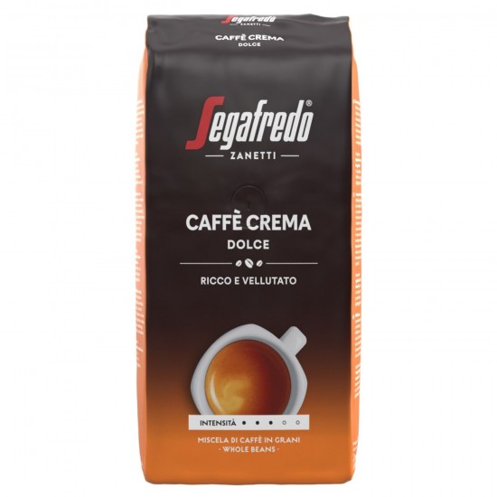 Segafredo Κόκκοι καφέ γεύση Crema Dolce 1000 γρ