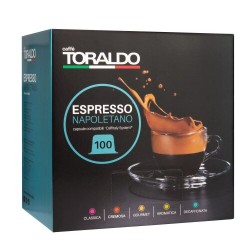 TORALDO ΚΑΨΟΥΛΑ ΚΑΦΕ ΓΕΥΣΗ CLASSICA (CAFFITALY SYSTEM MACHINE)100TM