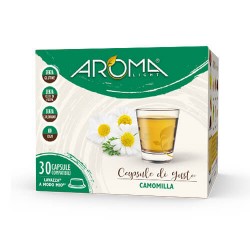 AROMA LIGHT ΚΑΨΟΥΛΑ ΡΟΦΗΜΑ ΓΕΥΣΗ CAMOMILLA (A MODO MIO SYSTEM MACHINE)30TM