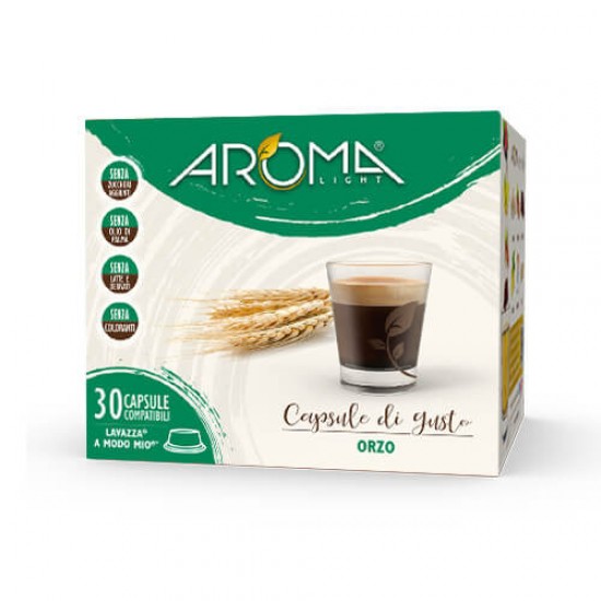 AROMA LIGHT ΚΑΨΟΥΛΑ ΡΟΦΗΜΑ ΓΕΥΣΗ ORZO (A MODO MIO SYSTEM MACHINE)30TM