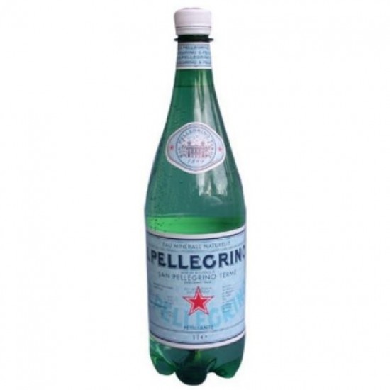 San Pellegrino Ανθρακούχο Φυσικό Μεταλλικό ΝΕΡΟ 1LT