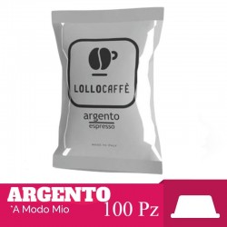 LOLLO ΚΑΨΟΥΛΑ ΚΑΦΕ ΓΕΥΣΗ ARGENTO (A MODO MIO SYSTEM MACHINE)100TM