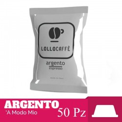 LOLLO ΚΑΨΟΥΛΑ ΚΑΦΕ ΓΕΥΣΗ ARGENTO (A MODO MIO SYSTEM MACHINE)50TM