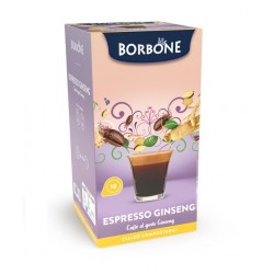 BORBONE ΡΟΦΗΜΑ ΜΕ ΓΕΥΣΗ GINSENG (POD 44 ESE SYSTEM MACHINE) 18 ΤΕΜ. 