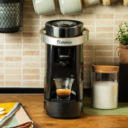 Μηχανή καφέ Borbone Bluemoon (POD 44 ESE SYSTEM) μαύρο χρώμα