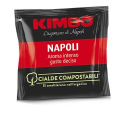 KIMBO ΤΑΜΠΛΕΤA ΚΑΦΕ ΓΕΥΣΗ NAPOLI (POD 44 ESE SYSTEM MACHINE)100TM