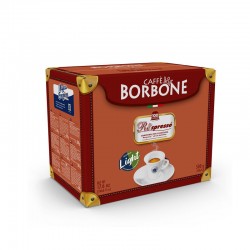 BORBONE ΚΑΦΕ ΚΑΨΟΥΛΑ ΠΛΑΣΤΙΚΟ ΓΕΥΣΗ LIGHT 50%BLU-50%DEK (ΣΥΜΒΑΤΟ ΜΕ ΜΗΧΑΝΗ NESPRESSO)100TM