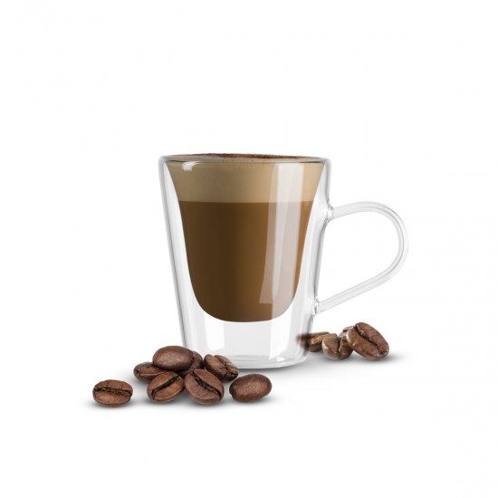 BORBONE ΚΑΨΟΥΛΕΣ ΠΛΑΣΤΙΚΕΣ  ΡΟΦΗΜΑ ΜΕ ΓΕΥΣΗ CORTADO (DOLCE GUSTO SYSTEM MACHINE) 16 ΤΕΜ. 